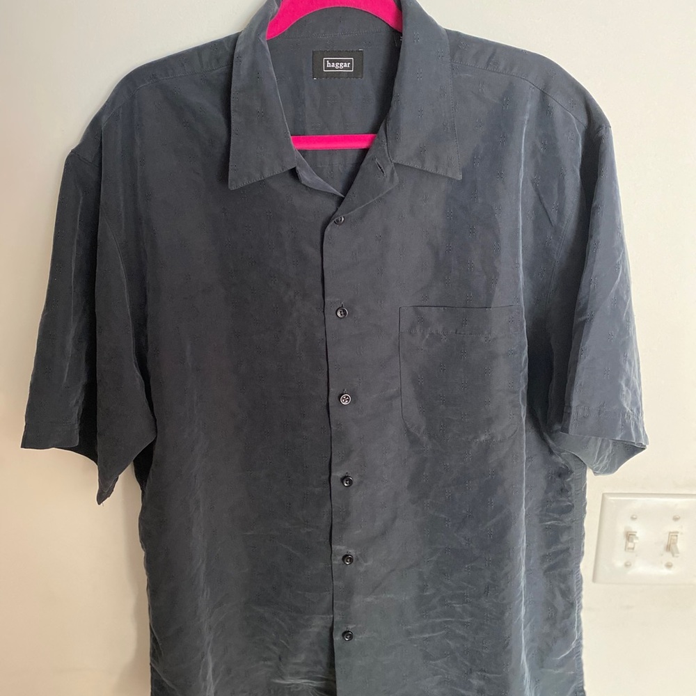 Haggar button down shirt